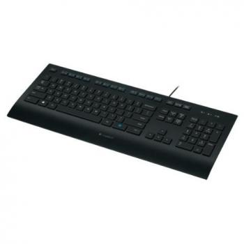 Logitech K280E Tastiera USB QWERTY Nera