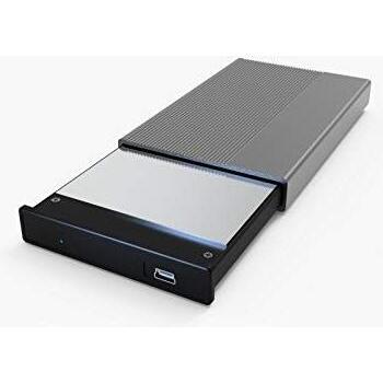 3GO HDD25GY21 Custodia per Disco Rigido 2.5 Grigia