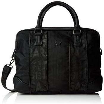 Sansibar Bolso bandolera Mujer, color Negro, talla 42x33x10 cm (B x H x T)