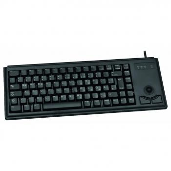 Cherry Compact Trackball Keyboard (USB + PS/2) Nero