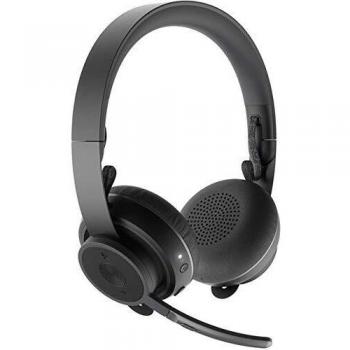 Logitech Zone Wireless UC Headset, USB Type A, Bluetooth, Graphite