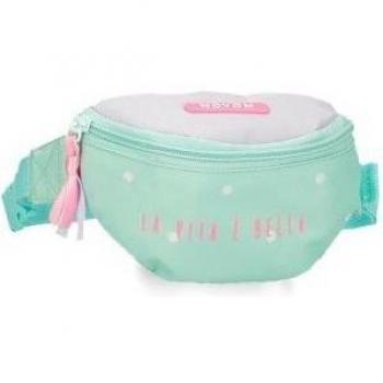 Movom Riñonera Casual Poliéster La Vita È Bella Verde