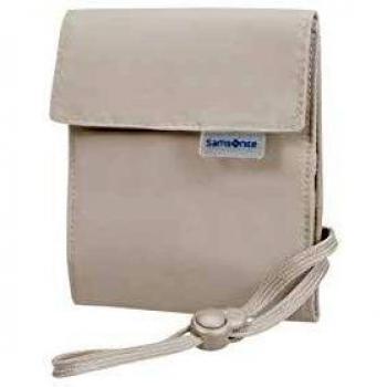 Samsonite Global Travel Accessories Portadocumentos de Cuello (Multi-Bolsillos) 34 Centímetros, Beige