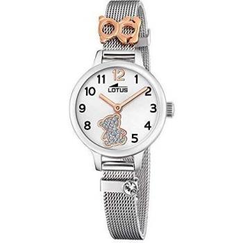 Reloj Infantil Lotus Junior Con Esfera Plateada 18659/4