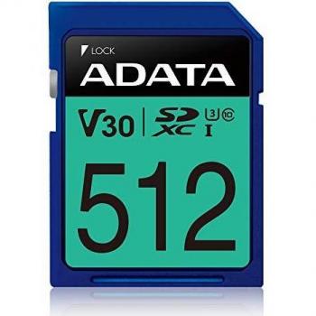 ADATA Premier Pro 512GB SDXC UHS-I Class 10 Memory Card
