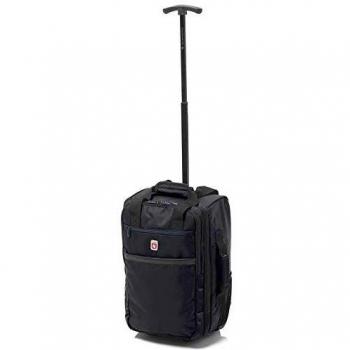 Gladiator Bolso RYANAIR Mochila con Ruedas Tiempo Libre y Sportwear, Adultos Unisex, Negro