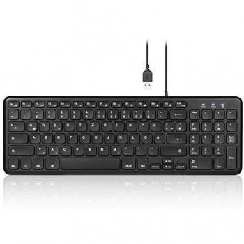 Tastiera Perixx PeriBoard 213 Cablata Nera