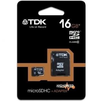 MicroSD TDK 16GB Classe 10 UHS‑I