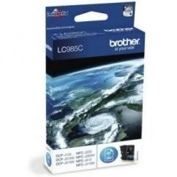 Brother LC985C cartuccia d'inchiostro Ciano