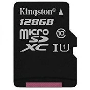 Kingston Canvas Select microSDXC con Velocità UHS-I Classe 10, fino a 80MB/s in Lettura e senza Adattatore SD