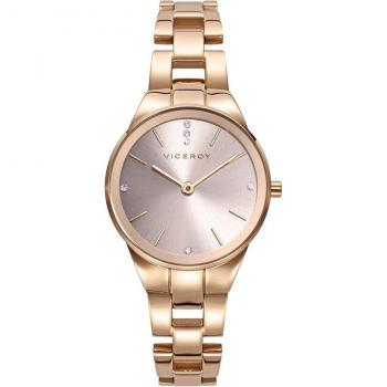 Reloj Viceroy Kiss 42430-27 mujer acero dorado