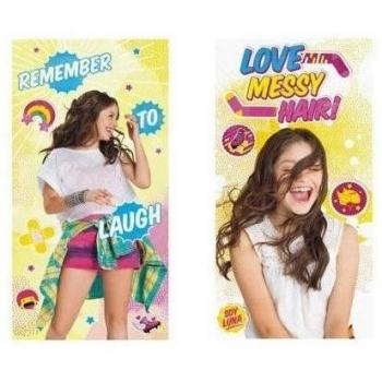 Toalla Soy Luna Disney Laugh microfibra