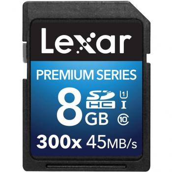 Lexar Premium II 300X 8 GB SDHC U1 Scheda di Memoria