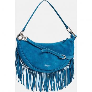 Bolso Azul Pepe Jeans con Fleco