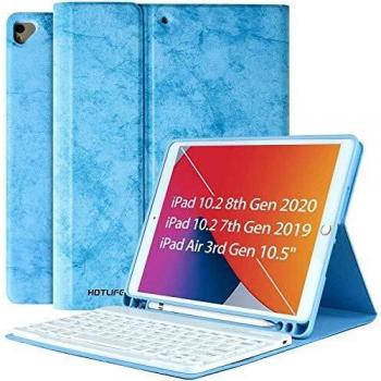 Tastiera Custodia per iPad 10.2 8a Generazione 2020