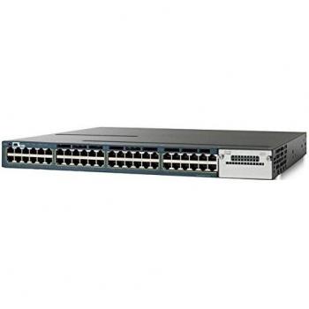Cisco Catalyst 3560X-48PF-S Managed Layer 3 Gigabit Ethernet (10/100/1000) Blue 1U Power over Ethernet (PoE) Supported