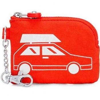 Kipling ASSYM KH Pouch, Monedero para Mujer, Road Trip (Rojo), S