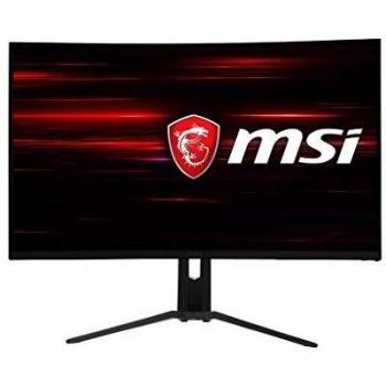 MSI Optix MAG322CQR Monitor Gaming 31.5 Curvo, Display 16:9 WQHD (2560 x 1440), Frequenza 165Hz, Tempo di risposta 1ms, Pannello VA, Curvatura 1500R, AMD Freesync, Mystic Light RGB, Gaming OSD APP