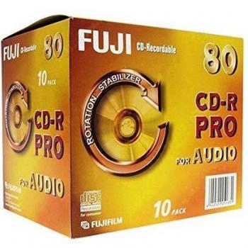 Fujifilm CD‑R 80min per Foto Digitali – Confezione da 10