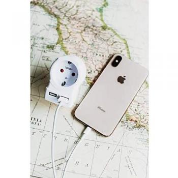 Adaptador europeo a Reino Unido USB Skross 1500280