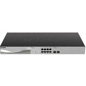 D-Link DXS-1100-10TS 10 Port 10 Gigabit Ethernet Smart Managed Gigabit Switches Nero 1U Rackmountable