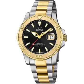 Reloj Suizo Jaguar J970/3 Couple Diver Negro