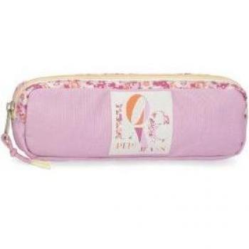 Estuche Escolar Pepe Jeans Sandra Rosa