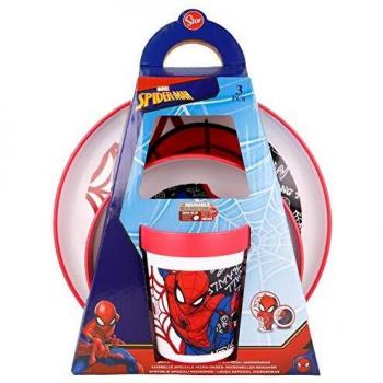 Set de Vajilla Spiderman Urban Web