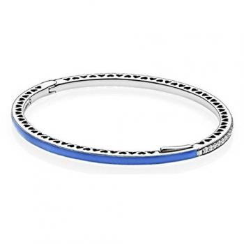 Pulsera Pandora 17,5 cm corazones