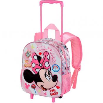 Mochila Trolley 3D Minnie Mouse Karactermania 31x26x11cm Producto Oficial