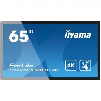 Iiyama TF6537UHSC-B2AG Display 65” 4K Ultra HD LED Sign Board Nero
