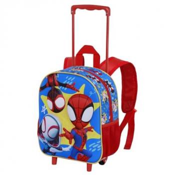 Mochila 3D Spider-Man con Rueditas – Mini Marvel