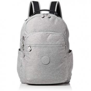 Kipling SEOUL Mochila Unisex Gris (Chalk Grey)