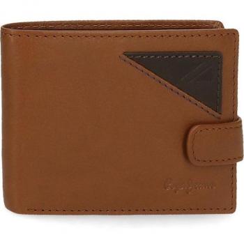 Pepe Jeans. Cartera Pjl Striking Beige con cierre de clic