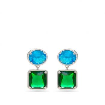 Pendiente Luxenter Cathame – Plata de Ley con Baño de Rodio