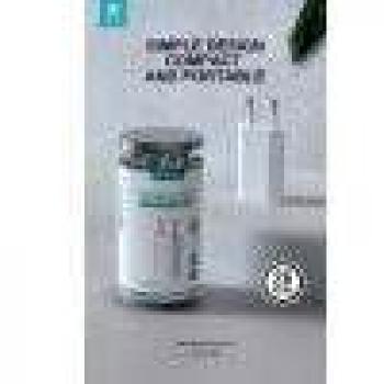 Devia Set da 26 Caricabatterie in Barattolo da Muro 1A 5V Bianchi