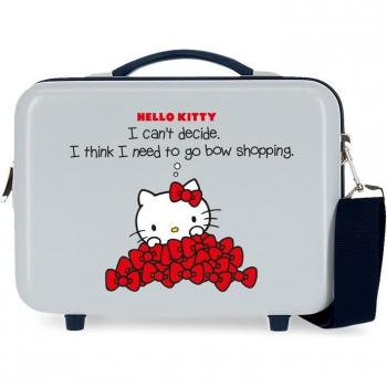 Joumma Bags Neceser ABS Bow de Hello Kitty azul