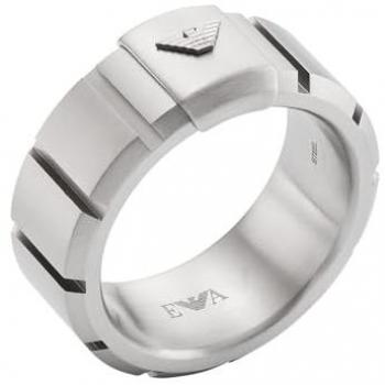 Emporio Armani Correa de acero inoxidable plata EGS3081040