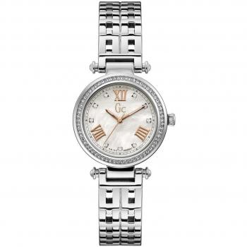 Gc watches prime chic reloj para Mujer Analógico de Cuarzo con brazalete de Acero inoxidable Y47002L1MF