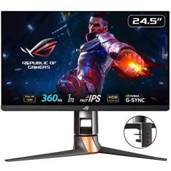 Asus ROG Swift PG259QNR Monitor 24.5 360Hz IPS FullHD 1ms NVIDIA G-SYNC USB3.0