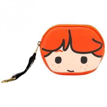 Harry Potter Ron Chibi Monedero Pill, Rojo