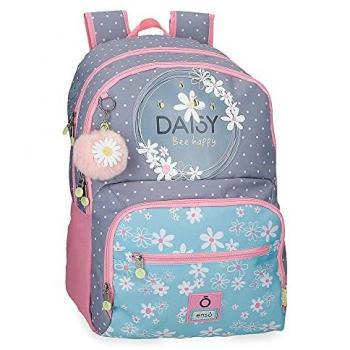 Mochila Enso para niña lila y multicolor