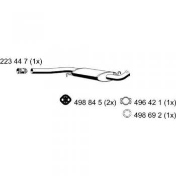 Ernst 204026 Panela de Escape Central