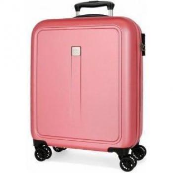 Roll Road. Maleta de Cabina Camboya Rígida 55cm Rosa