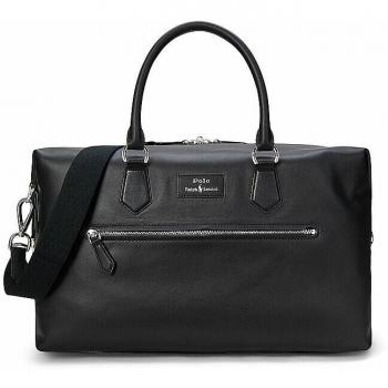 Bolsa de piel negra Ralph Lauren para Hombre – Versión Casual