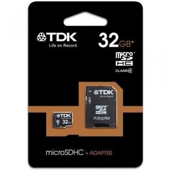 SDHC da 32GB a micro, classe 4, TDK