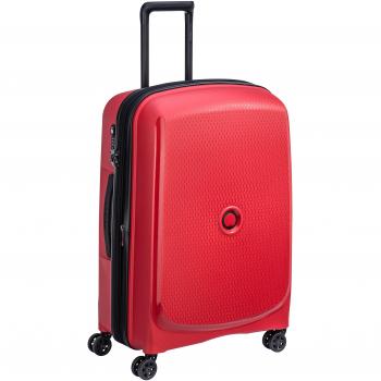 DELSEY Paris Belmont Plus Maleta, 70 cm, 81 Liters, Rojo (Rouge)