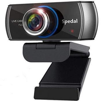 Webcam Spedal HD 1080p con Microfoni Duali