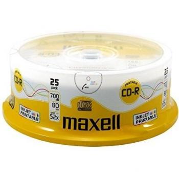 Campana Maxell 25CDR Interamente Stampata