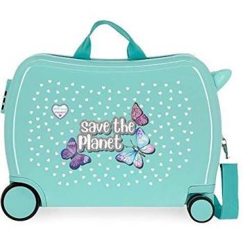 Enso Save The Planet Maleta Infantil Verde 50x39x20 cms